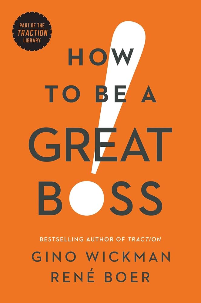 How to Be a Great Boss, EOS® book cover